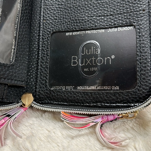 NEW Julia Buxton RFID-Blocking Ultimate Organizer / Wallet/Crossbody, Multicolor - Picture 3 of 8